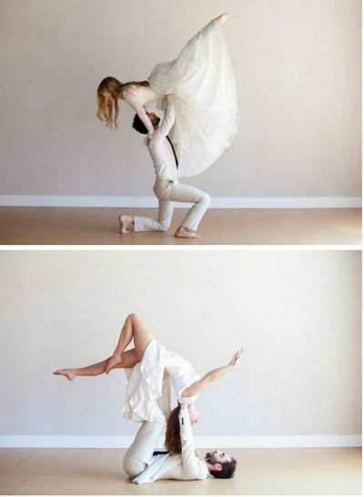 Funny Wedding Pictures, Couples Yoga, Dance Themes, Ballet Poses, Couples Engagement Photos, Wedding Info, Acro Yoga, Bridal Veils, Engagement Inspiration