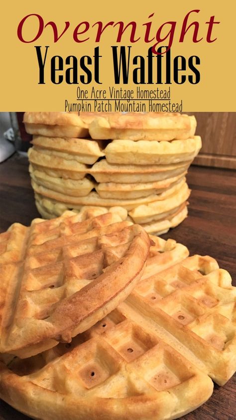 Yeast Waffle Recipe, Yeast Waffles, Yeasted Waffles, Breakfast Sandwich Maker Recipes, Sandwich Maker Recipes, Belgian Waffles Recipe, Recipes With Yeast, Best Breakfast Sandwich, Waffle Iron Recipes