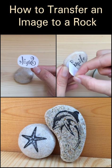 How To Transfer A Picture To A Rock, Mod Podge Rocks, Modge Podge Rocks, Engraving Rocks, How To Display Rocks, Pet Rocks Craft, Rock Gnome, Memory Stones, Rock Engraving