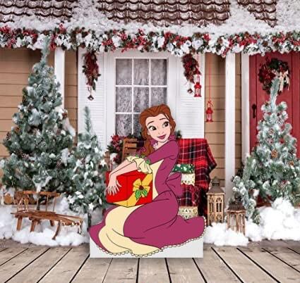 Diy Christmas Yard Art, Disney Props, Wooden Yard Art, Router Saw, Disney Characters Christmas, White Exterior Paint, Shop Disney, Christmas Cutouts, Christmas Yard Art