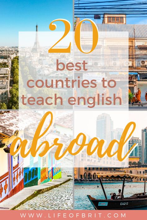 best places to teach English abroad Teaching In Japan, How To Teach English, Teach English Abroad, Teach English To Kids, Teaching Business, Adventurous Travel, Teaching English Abroad, Teach Abroad, Teaching English Online