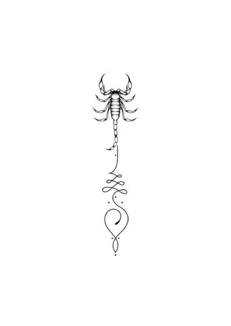 Scorpio Spine Tattoos For Women, Scorpio Zodiac Tattoos For Women, Mara Tattoo, Scorpion Tattoo Feminine, Tattoo Down Spine, Scorpio Zodiac Tattoos, Scorpio Symbol, Scorpio Women, Pisces And Scorpio