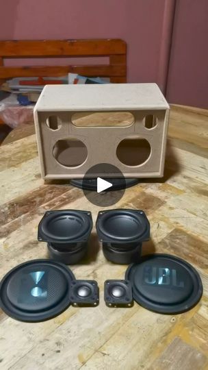 Diy Speaker Box Ideas, Bluetooth Speakers Diy, Share Video, Speaker Cabinet, Diy Speakers, Speaker Box, Bluetooth Speakers, Sound System, Not For Sale