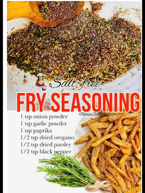 Hot Fries Recipe, Fries Seasoning, Hot Fries, Fry Seasoning, French Fry Seasoning, Homemade Dry Mixes, Dry Rub Recipes, Spice Blends Recipes, Homemade Spice Mix