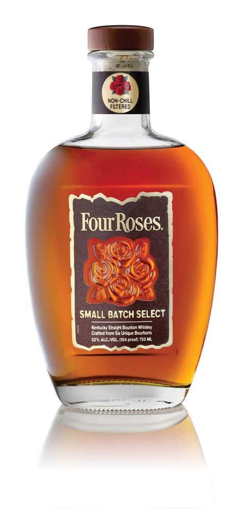 Four Roses Small Batch Select. Courtesy Four Roses. Weller Bourbon, Four Roses Bourbon, Single Barrel Bourbon, Kentucky Straight Bourbon Whiskey, Straight Bourbon Whiskey, Scotch Whiskey, Adult Beverages, Bourbon Whiskey, Flavor Profiles