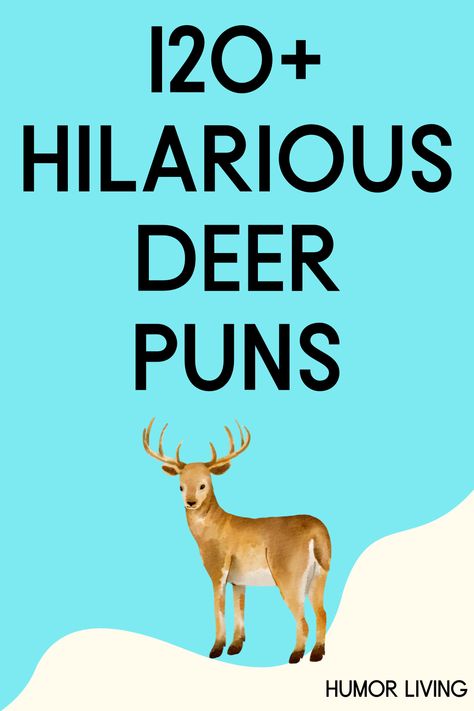 Deer are mammals with hoofs in the Cervidae family. They’re also the only animals with antlers. Read hilarious deer puns for a good laugh. Hunter Wife Humor, Deer Camp Signs Funny Hunting, Hunting Couples Quotes, Funny Hunting Birthday Cards, Good Luck Deer Hunting Quotes, Deer Jokes Humor Hilarious, Funny Deer Quotes, Hunting Funny Humor, Hunting Jokes Hilarious