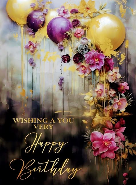 Happy Birthday 1st Lady, Pretty Happy Birthday Images, Happy Birthday Images For Women Classy, Happy Birthday Gorgeous Woman, Happy Birthday Images For Women Flowers, Beautiful Happy Birthday Images, Happy Birthday Butterfly Image, Floral Happy Birthday Image, Pretty Birthday Card