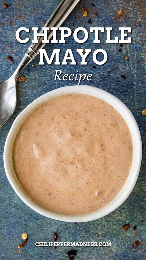 Panera Chipotle Mayo Recipe, Chipotle Sauce For Burgers, Chipotle Sauce Copycat Recipes, Tim Hortons Chipotle Sauce Recipe, Diy Chipotle Sauce, Jersey Mikes Chipotle Mayo Recipe, Creamy Hot Sauce Recipe, Chipotle Sauce Chicken, Homemade Chipotle Mayo