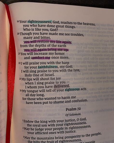 Psalms 71 Bible Study, Bible scripture, Bible journaling, God is righteous, I rely on you Lord, the lord is my refuge ✝️ save me ✝️ deliver me ✝️ rescue me ✝️ help me #bible #christian #holygirl #peace #honestlypeace #God #Jesus #holygirl #christianquotes #biblejournal #faith #quotes #scripture #worship #christiancreator #influencer #devotional #verseoftheday #inspiration #gospel #christianliving #quotes #motivationalquotes #explore #encouragement #powerofprayer The Lord Is My Refuge, Psalms 71, Scripture Bible, Rely On Yourself, Deliver Me, Study Bible, Bible Scripture, Power Of Prayer, God Jesus