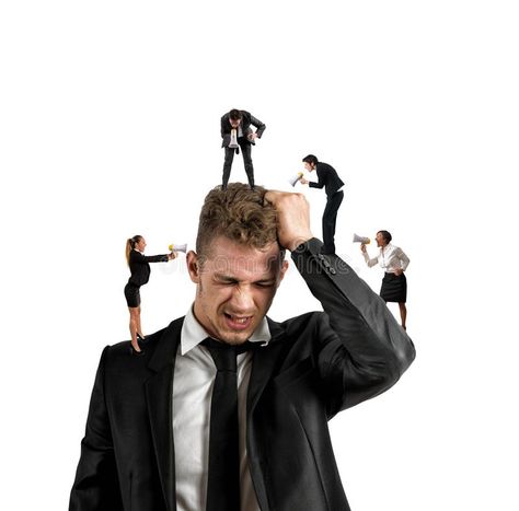 Work stress. Concept of stress at work with small people shouting with megaphone , #Affiliate, #Concept, #work, #Work, #stress, #shouting #ad Loss Of Motivation, Work Habits, Hard Working Man, Work Pictures, Mental Attitude, Receding Gums, Positive Quotes For Life Motivation, Mental Training, Photo Work