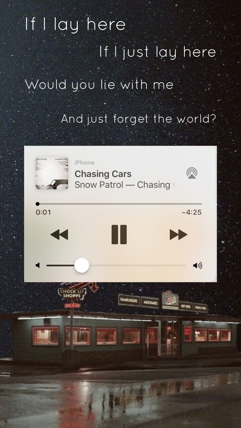 Chasing Cars- Snow Patrol Chasing Cars Aesthetic, Converse Drawings, Music Homescreen, Chasing Cars Snow Patrol, Chasing Cars Lyrics, Snow Patrol Chasing Cars, Pinterest Shuffle, Jonaxx Boys, Plain White Ts