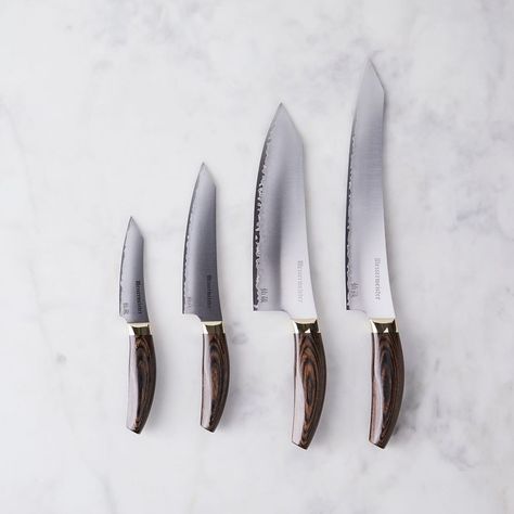 The Kawashima essential set is a sharp addition to any modern kitchen.... Modern Japanese Kitchen, Back House, Handmade Chef Knife, Knife Blocks, Cooking Contest, Best Kitchen Knives, Japanese Kitchen, Kitchen Cutlery, Shop Kitchen