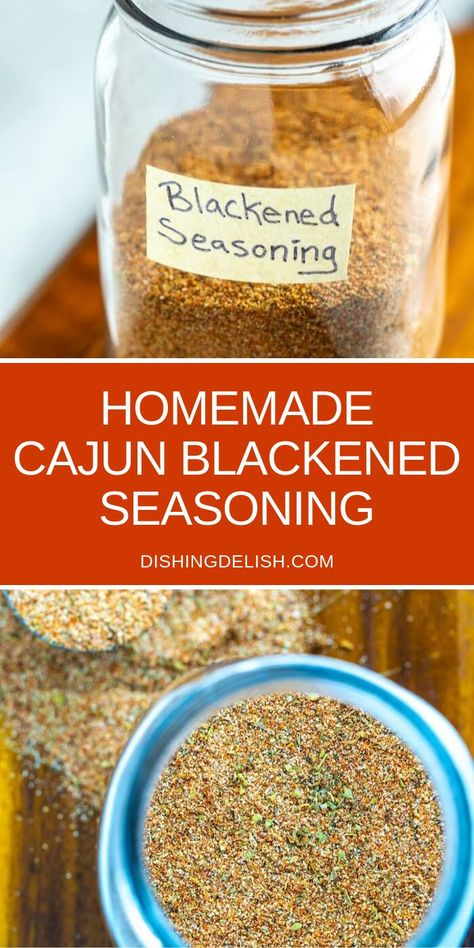 Cajun Chicken Seasoning, Cajun Blackened Chicken, Cajun Seasoning Recipe, Blackening Spice, Cajun Seasoning Mix, Blackened Chicken Recipe, Cajun Spice Mix, Homemade Cajun Seasoning, Pastas Recipes