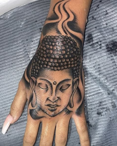 Hand Tattoos Japanese Design, Buddha Hand Tattoo, Spirituality Tattoos, Tattoo On Foot, Tattoo Art Design, Buddha Tattoo Design, Buddha Hand, High Jokes, Buddha Tattoos