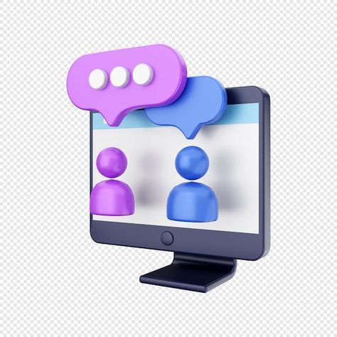 PSD 3d computer function chatting group | Premium Psd #Freepik #psd 3d Words, Computer Icon, 3d Icons, Icon Illustration, Graphic Resources, 3 D, Computer, Quick Saves