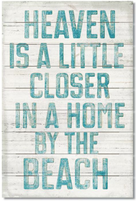 Home By The Beach, Beach Sayings, Sign Sayings, Home Decor Websites, Beach Haven, Beach Sign, Miami Houses, Deco Nature, Beach Stuff