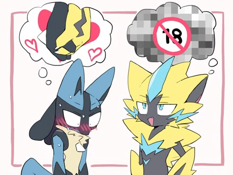 Zeraora x Lucario Pokémon Matching Icons, Zoroark And Lucario, Zeraora Fanart, Cinderace X Lucario, Zeraora Pokemon, Lucario Profile Picture, Lucario Pfp, Lucario X Zeraora, Zeraora And Lucario