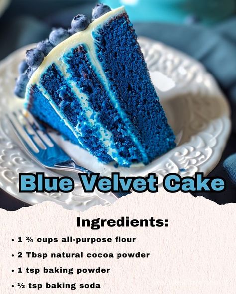 Recipes by Clare Purple Velvet Cakes, Blue Velvet Cake, Blue Velvet Cupcakes, Blue Velvet Cakes, Velvet Cakes, Velvet Cake Recipes, Cupcake Recipes Chocolate, Velvet Cupcakes, Bday Cake