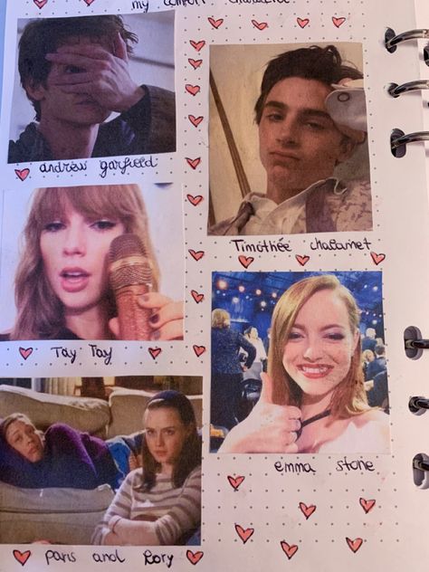 Celebrity Journal Ideas, Paris From Gilmore, Celebrity Journal, Rory And Paris, J Heart, Emma Stone Andrew Garfield, My Comfort Characters, Gilmore Girl, Prints Decor