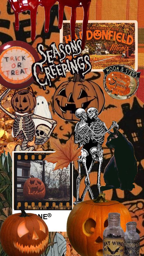 #halloween #halloweencollage #halloweenmoodboard #halloweenaesthetic #halloweeninspo #halloween2022 #shuffle #shuffleinspo #shufflefyp #autumn #autumncore #fallinspo #fallgirlaesthetic #fallaesthetic Halloween Wallpaper Spooky, Cozy Wallpaper, John Carpenter Halloween, October Autumn, John Carpenter, Halloween Wallpaper Iphone, Halloween Inspo, Fall Inspo, Halloween Wallpaper