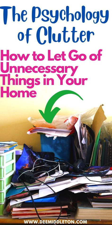 Have you ever looked around your home and felt overwhelmed by the amount of stuff you have? It’s not uncommon to accumulate a lot of things over time, but it can start to weigh you down and even affect your mental health. In fact, there’s a whole psychology behind clutter and the reasons why we hold onto things we don’t need. In this post, we’ll explore some of the psychological factors at play and provide tips on how to let go of unnecessary items in your home. Declutter Help, Easy House Cleaning, House Schedule, Deep Cleaning Checklist, Decluttering Inspiration, Clutter Control, Clean House Schedule, Declutter Challenge, Declutter Home