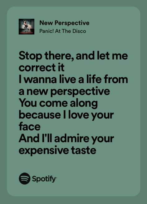 New Perspective Panic At The Disco, Panic At The Disco Lyrics, 2016 Aesthetic, Disco Songs, Disco Aesthetic, I Love Your Face, Story Poems, Emo Trinity, Music Things