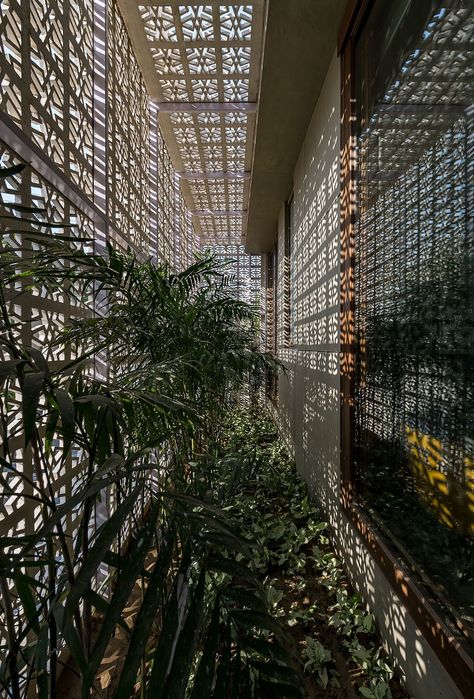 Traditional Patterns and Modern Concrete – Fubiz Media Sanjay Puri Architects, Sanjay Puri, Lucknow City, Biophilic Interior, Town Planning, Screen House, Internal Courtyard, Architectural Interior, Contemporary Homes