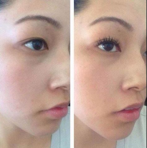 Asian Makeup Before And After, Natural Glue, Straight Lashes, Acne Scar Diy, Asian Makeup Tutorials, Disposable Mascara Wands, Short Lashes, Makeup Before And After, Natural Eyelash Extensions