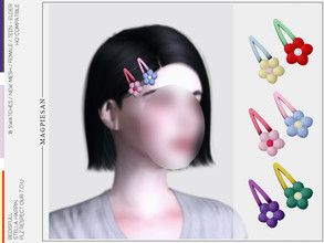 Hair With Pins, Jasmine Hair, Kawaii Hair Clips, Cc Hats, Y2k Hair, Hair Accessories Pins, Candy Hair, Tumblr Sims 4, Free Sims