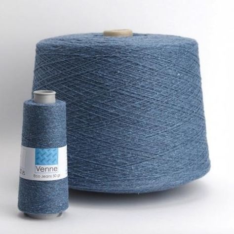 Unique Yarn, Card Weaving, Weaving Kit, Heddle Loom, Weaving Yarn, Lace Weight Yarn, Recycled Jeans, Recycle Jeans, Linen Yarn