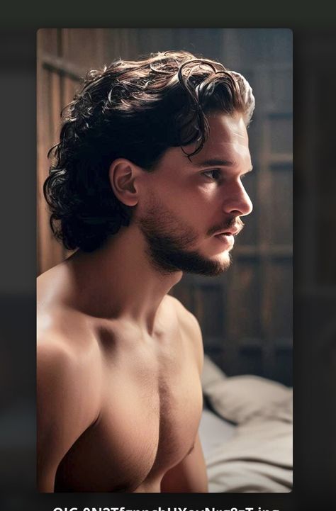 Jon Snow Haircut, Jon Snow Hair, John Snow Hair, Kit Harrington Hair Long, Kit Harrington Style, Kit Harrington Hair, Game Of Thrones Hairstyles, Long Curly Hair Men, Curly Hair Braids