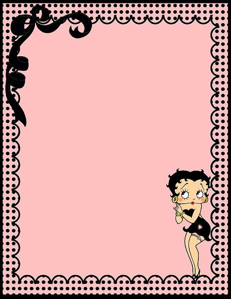 Betty Boop Template, Betty Boop Invitations, Betty Boop Background, Betty Boop Birthday, Nail Template, Cute Owls Wallpaper, Free Printable Stationery, Writing Paper Printable, Betty Boop Art