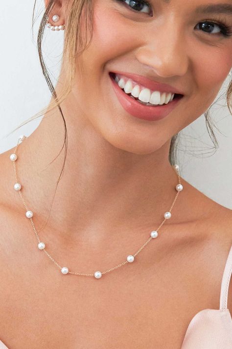 Bowery Pearl Necklace Wedding Necklace Pearls, Pearl Bridal Jewelry Necklace, Pearl Back Necklace Bridal Jewelry, Pearl Earrings Dangle Wedding Jewelry, Bride Pearl Accessories, Mother Of The Bride Jewelry Classy, Bride Pearl Jewelry, Pearl Wedding Earrings Brides, Simple Pearl Choker