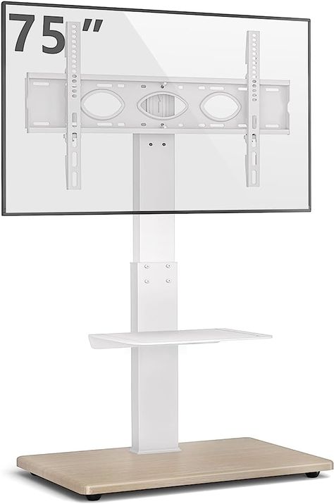 RFIVER Support TV Pied Meuble TV avec Support Pivotant pour Téléviseur Ecran LCD LED Plsma de 32 à 70 Pouces avec 2 Etagères : Amazon.fr: High-Tech Tv Stand Height, Tall Tv Stand, Floor Tv Stand, Tv Height, Tall Tv Stands, Tv Floor Stand, Tv Stand Shelves, Swivel Tv, Tv Stand With Mount