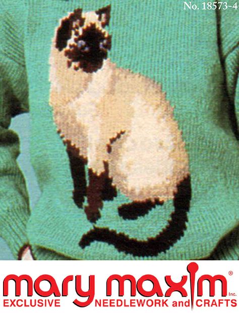 Sweater Patterns – Mary Maxim Duck Knitting Pattern, Knit Fashion Pattern, Cat Sweater Pattern, Intarsia Knitting Charts, Lace Cardigan Pattern, Crochet Coat Pattern, Knit Wrap Pattern, Intarsia Knitting, Soft Things