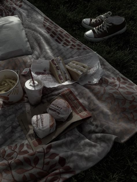 Dark Date Aesthetic, Picnic Dark Aesthetic, Dark Picnic Aesthetic, Dark Academia Picnic, Dark Picnic, Clean Doors, Picnic Date Aesthetic, Black Picnic, Night Picnic