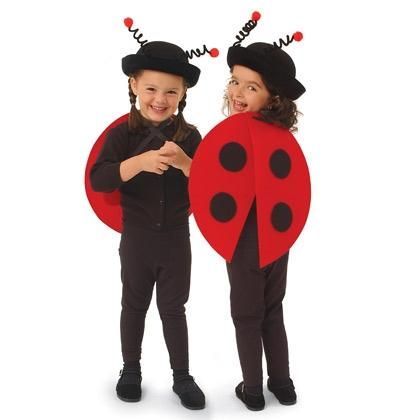 Halloween Costume Ideas - ladybug featured on Design Dazzle Creative Kids Halloween Costume, Animal Costumes Diy, Animal Costumes For Kids, Diy Fantasia, Bug Costume, Costume Carnaval, Animal Halloween Costumes, Ladybug Costume, Bee Costume