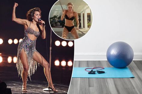 Miley Cyrus wowed at the Grammys with her toned body — her fitness secrets revealed Miley Cyrus Pilates Workout, Miley Cyrus Fitness, Miley Cyrus Pilates, Miley Cyrus Workout Routine, Miley Cyrus Arms, Miley Cyrus Arm Workout, Miley Cyrus Workout, Miley Cyrus Grammys, Miley Cyrus Body