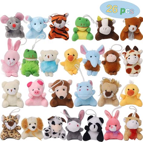 Prizes For Kids, Easter Egg Stuffers, Kindergarten Graduation Gift, Egg Stuffers, Animal Learning, Animal Keychain, Small Stuffed Animals, Carnival Themed Party, Carnival Prizes