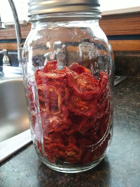 Dehydrated Roma Tomatoes, Roma Tomato Recipes, Dehydration Recipes, Dehydrating Tomatoes, Strawberry Rhubarb Pie Filling, Dehydrated Recipes, Homemade Horseradish, Elliott Homestead, Harvest Ideas