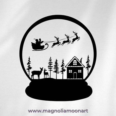 Snow Globe with Santa Claus digital clip art by #magnoliamoonart #snowglobe #christmasdecor #santaclaus #snowglobewithsanta #lasercut #cricutcrafts #magnoliamoonsvg Snow Globe, Moon Art, Digital Clip Art, Cricut Crafts, Snow Globes, Magnolia, Santa Claus, Globe, Christmas Decorations