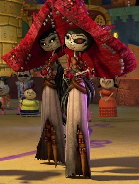 Book Of Life Twins, Book Of Life Costume, Creepy Artwork, Book Of Life Movie, Arcee Transformers, Fantasy Things, Life Movie, The Book Of Life, Childhood Movies