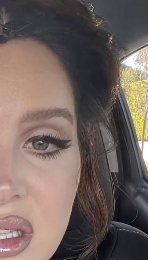 Lana Del Rey Eyeliner, Lana Del Rey Makeup, Lana Style, 1970s Makeup, Elizabeth Grant, Makeup Board, Eye Makeup Pictures, Red Makeup, Cute Makeup Looks