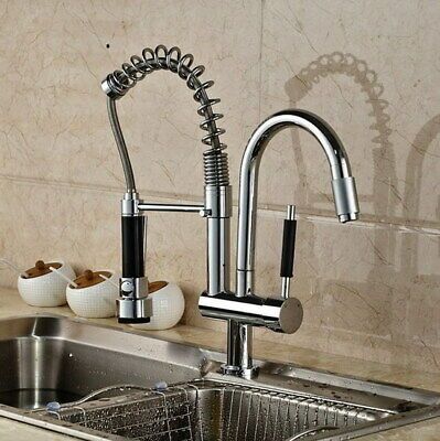 (eBay) Chrome Spring Swivel Hand Pull Out Spray Faucet Kitchen Sink Mixer Taps Dsf079 Faucet Kitchen, Pull Out Kitchen Faucet, Sink Mixer Taps, Kitchen Mixer Taps, Cheap Kitchen, Kitchen Mixer, Kitchen Sink Faucets, Kitchen Fixtures, Kitchen Handles