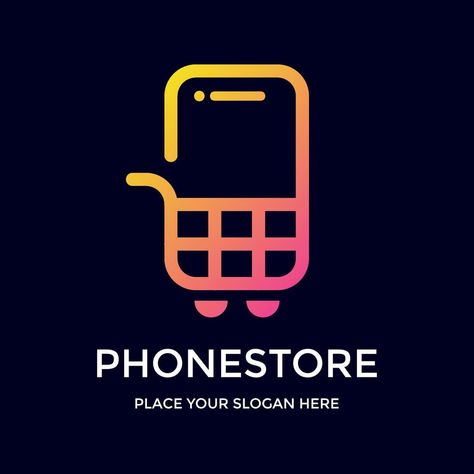 Phone Store Logo, Mobile Shop Logo, Mobile Phone Logo, Mobile Phone Shops, Make Your Own Logo, Mobile Logo, Phone Store, Mobile Store, Phone Logo