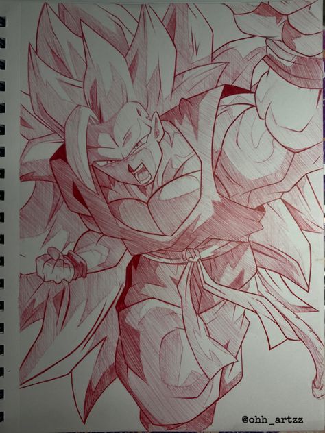 ballpoint pen drawing#goku#supersaiyanthree#ballpointpen #ballpointpenart Ballpoint Pen Drawing Anime, Ball Pen Art, Drawing Goku, Red Anime, Ballpoint Pen Art, Ballpoint Pen Drawing, Pen Drawings, Pointed Pen, Super Saiyan