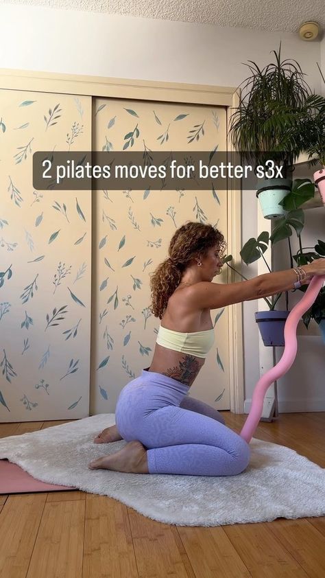 I’m back on my pilates for better s3x bs 🤭 I have quite a few of these so check out my page for more! Btw, since I get this comment every time I post these: I only censor this word to stay out of trouble with the IG powers at be. I’m not uncomfortable saying it, it’s just the platform y’all! You do not need this prop to do these moves. You can use a wooden dowel from Home Depot. You can use a broomstick. If you do want to invest in a weighted curl bar like this one, it’s from @bala and I love i Bala Beam Workout, Pilates Moves, Pilates Studio, Chest Workout, The Platform, Fitness Journal, Flat Belly Workout, Shoulder Workout, Women's Fitness