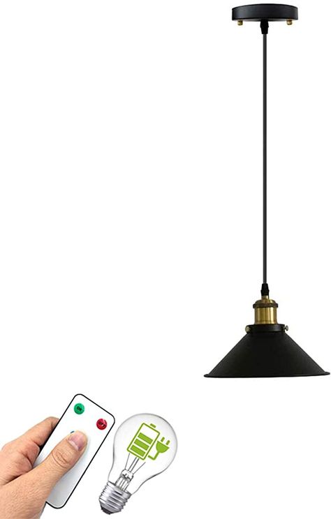 Battery Operated Hanging Pendant Lights, Wireless Pendant Light, Battery Powered Light Bulb, Battery Operated Light Bulb, Rechargeable Light Bulb, Wireless Light Bulb, Pendant Light Farmhouse, Drop Lights, Farmhouse Pendant Lighting