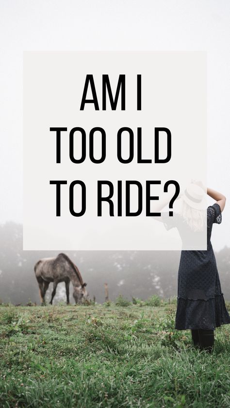 Do you need to have started young to ride horses? Is there an ideal time to start horseback riding? Don't feel like you've aged out, you can start riding at any age! #horsebackriding #horsebackridingforallages #ageandriding #horsebackridingtips #horsebackridingsafety English Horse Riding, English Horseback Riding, Horseback Riding Tips, English Horse, English Riding, Equestrian Lifestyle, Equestrian Life, Horse Barns, Horse Barn