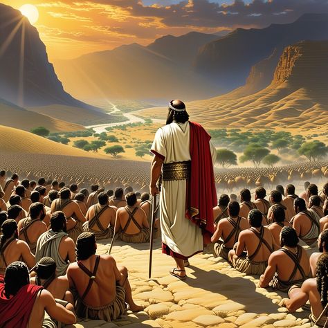 In Deuteronomy 3:21-25 in the New Living Translation, Moses is speaking to the Israelites, instructing them to not be afraid or discouraged as they pr... -  #Deuteronomy #NLT #Summary Lebanon Mountains, Joshua Bible, God In Heaven, Persian Warrior, Hands To Myself, Dark Images, Promised Land, Biblical Art, Do Not Be Afraid